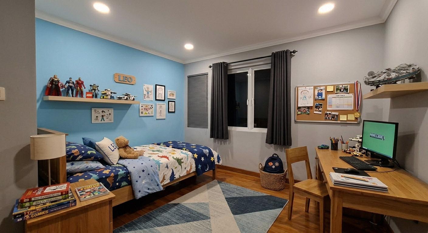 After - Before-After Cat Rumah Bekasi